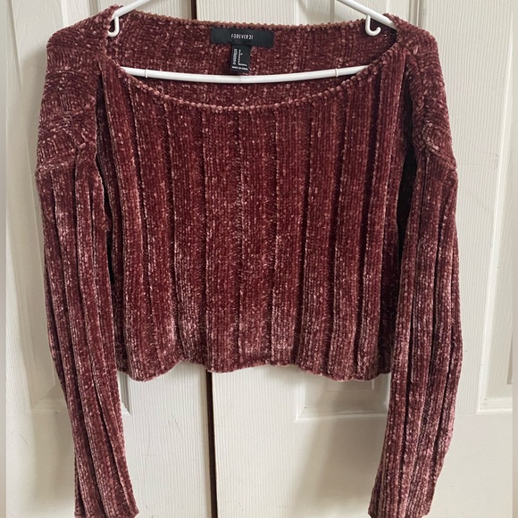 Cropped Knit Sweater Size S - Forever 21 - Picture 10 of 10